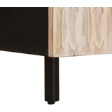  Kreveta Finš bijelog pranja 90 x 33 5 x 75 cm Čvrsto drvo manga | shoptok.hr