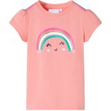  Dječja majica svijetlo koraljne boje 128 | shoptok.hr