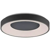 LEUCHTEN DIREKT LED stropna svjetiljka Anika (60 W, Crne boje, Topla bijela)