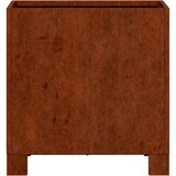  Sadilica s nogama boja hrđe 30 x 30 x 30 cm od čelika COR-TEN | Eponuda.ba