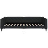  Dnevni krevet na razvlačenje crni 90 x 200 cm od tkanine | Eponuda.com
