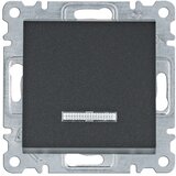 HAGER Taster sa indikatorom Lumina WL0413 crni Cijene