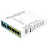MikroTik hEX PoE RB960PGS 5-port gigabit PoE mrežni usmerjevalnik-router | Shoptok.si