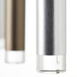 Lesnina XXXL Brilliant -LED Luster CEMBALO na sajli, prigušiva, LED/32W/230V, hrom/crna/smeđa | Eponuda.com