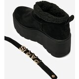 Resti Black women's boots a'la snow boots with ornament Parisela | ePonuda.com