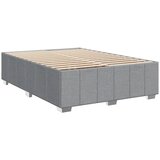  Krevet box spring s madracem svjetlosiva 160x200 cm tkanina Slike