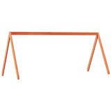 The Living Store Streha za otroško posteljo voščeno rjava 199x95,5x88cm borovina - Streha Za Otroško Posteljo, (21418462) | Shoptok.si
