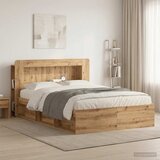  Glava kreveta s ormarićem Hrast artisan 160 cm | shoptok.hr