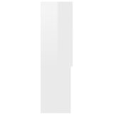 Ormarić za perilicu rublja visoki sjaj bijeli 70,5x25,5x90 cm | shoptok.hr