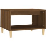 The Living Store Klubska mizica rjavi hrast 60x50x40 cm konstruiran les - Klubska Mizica, (21781158) | Shoptok.si