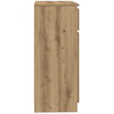  Komoda s ladicama artisan hrast 71x35x84 cm konstruirano drvo | shoptok.hr