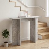  Konzolni stol Betonska siva 100 x 30 x 75 cm Konstruirano drvo | shoptok.hr
