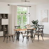  Noge za konzolni stol crne 2 kom 38 x (72-73) cm čelik | shoptok.hr