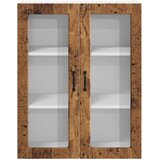  Zidni stakleni ormarić LUCCA Staro drvo 80 x 31 x 100 cm | Eponuda.ba