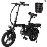 Honey Whale električno kolo S6-S 350 w motor 48 v 10,4 ah baterija disk zavore dosega 35 km - črna, (21289402) Cene