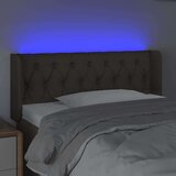  Posteljno vzglavje taupe 93x16x78/88 cm blago, (20738302) | Shoptok.si