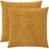  Presvlaka za jastuk 2 pcs HEERLEN Žuta 80 x 80 cm | shoptok.hr