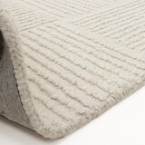 Asiatic Carpets Ručno rađen vunen tepih boje slonovače 160x230 cm Zennith Grid – | shoptok.hr