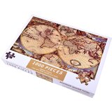 Puzzle drevna stara karta svijeta 1000 dijelova za3963 | shoptok.hr