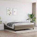The Living Store Posteljni okvir taupe 180x200 cm blago - Box Spring Posteljni Okvir, (21515741) Cene