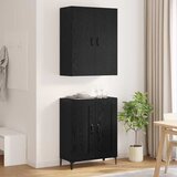 Highboard Crni hrast 69,5 x 34 x 180 cm Konstruirano drvo | shoptok.hr