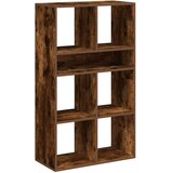 Ormarić za knjige boja dimljenog hrasta 66x31x112 cm drveni | Eponuda.com