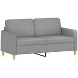  3-dijelni set sofa s jastucima svjetlosivi od tkanine | shoptok.hr