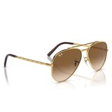 Ray-ban Sončna očala New Aviator 0RB3625 001/51 Zlata cene
