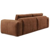 Makamii Sklopiva sofa od šenila boja terakote 275 cm Kuki – | shoptok.hr