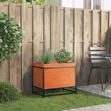  Vrtna sadilica voštano smeđe boje 60 x 40 x 50 cm od borovine | shoptok.hr