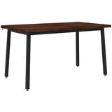  120 x 90 x 75 cm Čvrsto drvo akacije Tamno smeđa i crna | shoptok.hr