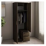 Hanah home Ormar Merlin 2, 60x171.8x45 cm, , Smeđa | Eponuda.ba