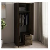 Hanah home ormar merlin 2 walnut (382NRC1163) | ePonuda.com