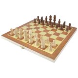 VERK_GROUP Lesen šah in šahovske figure 28x28cm, (20472321) | Shoptok.si