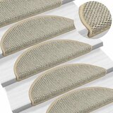  Samoljepljivi otirači za stube 15 kom 56x17x3 cm svjetlosivi | shoptok.hr