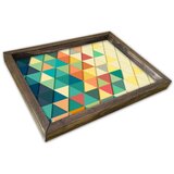 Hanah home poslužavnik AT-015, 30x40cm, šareni Cene