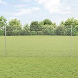 Zatvorena žičana ograda s postovima 25 x 1,2 m Pocinčani čelik | shoptok.hr