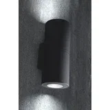 zidna lampa crna franca 90 2L cct 2700-4000K IP55 2xGU10 led 2x3.5W sijalica uključena uz proizvod 3A7.003.000.U2K