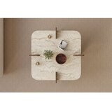 Hanah home sto za kafu poalla travertine walnut | ePonuda.com