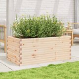  Vrtna sadilica 110x60x45,5 cm od masivne borovine | shoptok.hr
