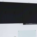  Zidni kuhinjski ormarić Crna 40 x 31 x 80 cm Konstruirano drvo | shoptok.hr