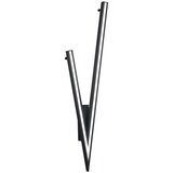 CINQUE Crna LED stropna svjetiljka s metalnim sjenilom 35x127.5 cm Cicanto – | shoptok.hr
