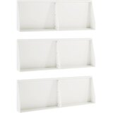  Zid za zadržavanje 6 kom. 60 x 12 x 40 cm Čelik Bijela | shoptok.hr