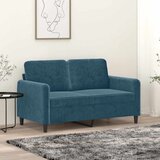  Dvosjed Plava 120 cm baršunasti | shoptok.hr