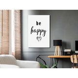  Slika - Be Happy (1 Part) Vertical 40x60 | shoptok.hr