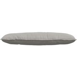  Jastuk za leđa Svijetlo siva 120 x 50 cm Mikrofiber tkanina | shoptok.hr