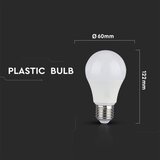  komplet 2x led prigušiva sijalice A60 E27/9W/230V 6400K | Eponuda.com