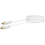 SCHWAIGER HDMI-kabel (1,5 m, Pozlaćeni kontakti, Bijele boje) | shoptok.hr