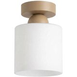 Brilagi LED plafonsko svetlo RETRO GLASS 1xE27/60W/230V prečnik 10 cm bež/bela | Eponuda.com