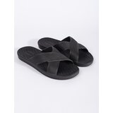 Shelvt Men's black pool slippers | Shoptok.si